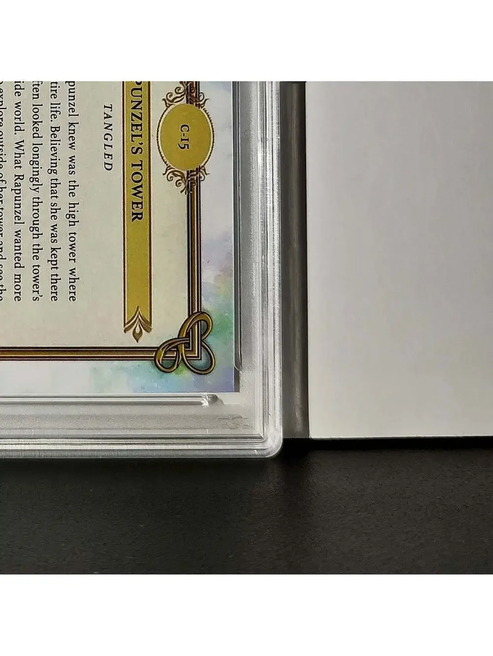 Rapunzel's Tower 2025 Topps Disney #C-15 Card Tangled PSA 9
